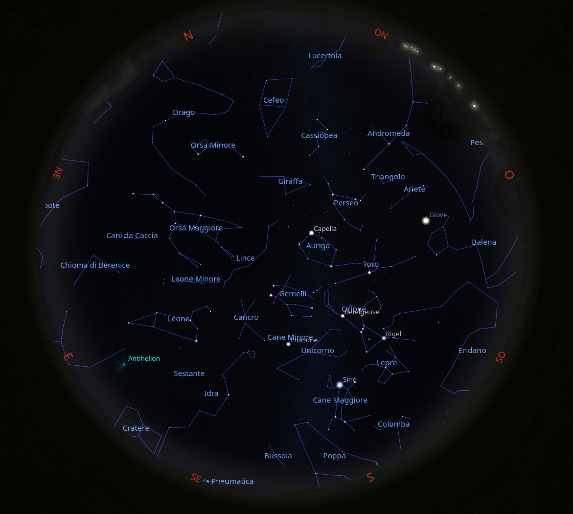 astroeasy.it Cielo di Marzo 2024